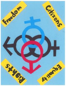 Artwork by Le Jardin Academy 5th grader Kelsey Carvill.