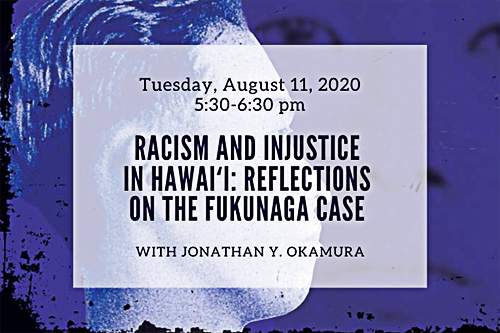 Image of the cover of the book, “Raced to Death in 1920s Hawai i: Injustice and Revenge in the Fukunaga Case.”